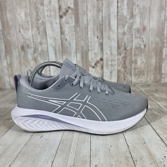 Asics Shoes - ASICS Gel Excite 10 Women's Running Shoes Grey White Size 9.5 Athletic Sneakers